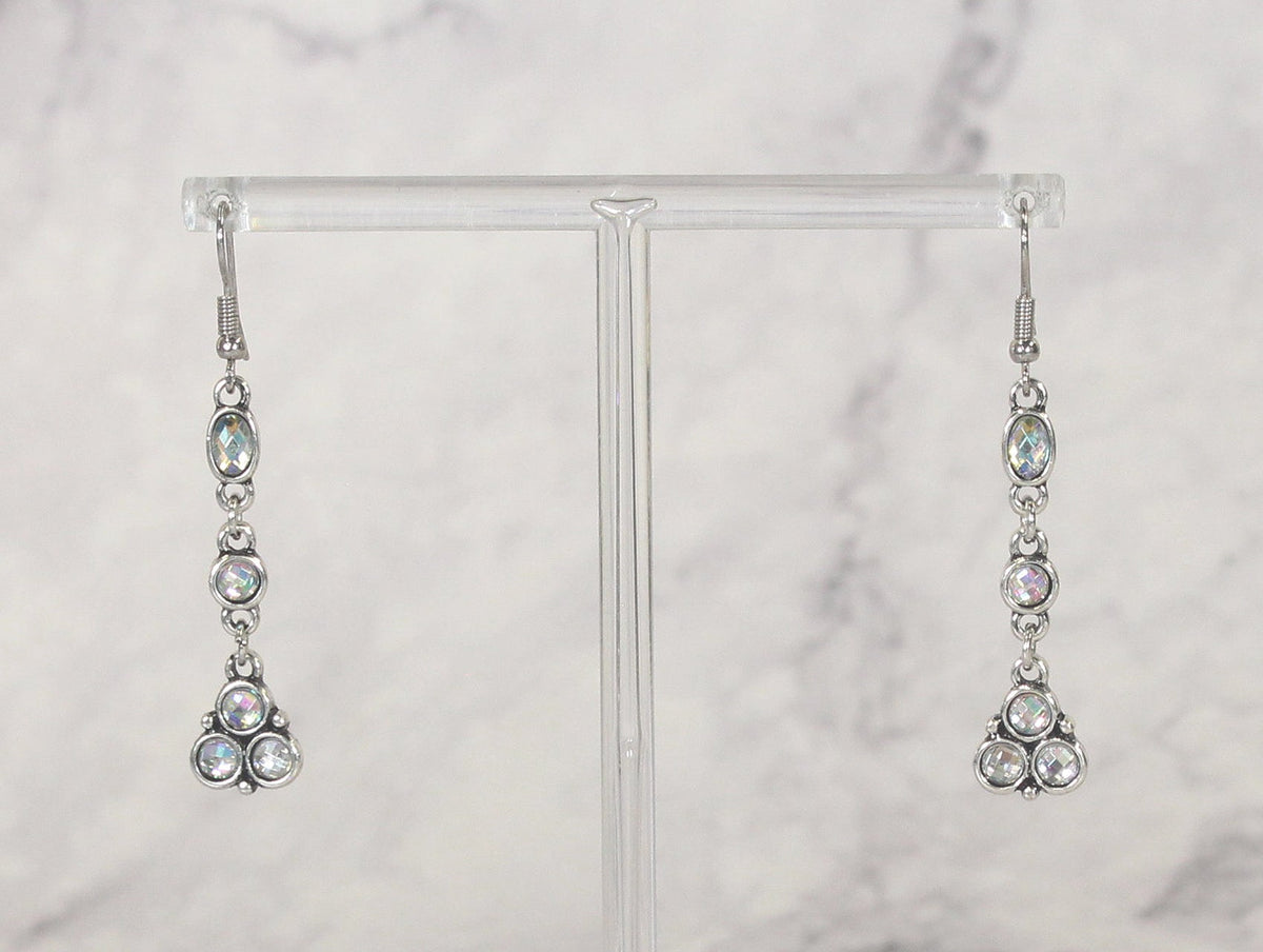 1952 R3-75 OVAL CLUSTER EARRING
