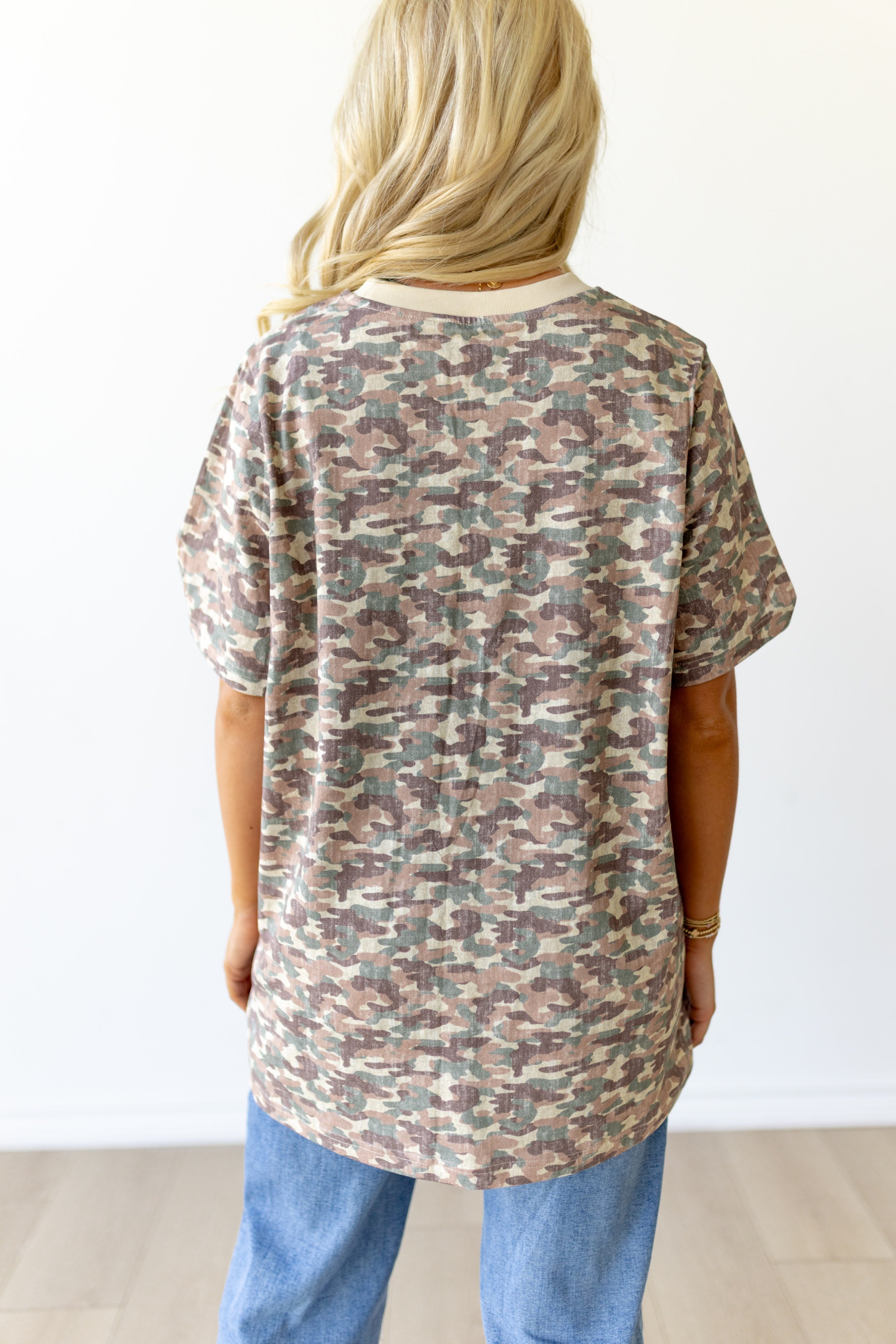 JD100 BOYFRIEND - DESERT CAMO VINTAGE WASH
