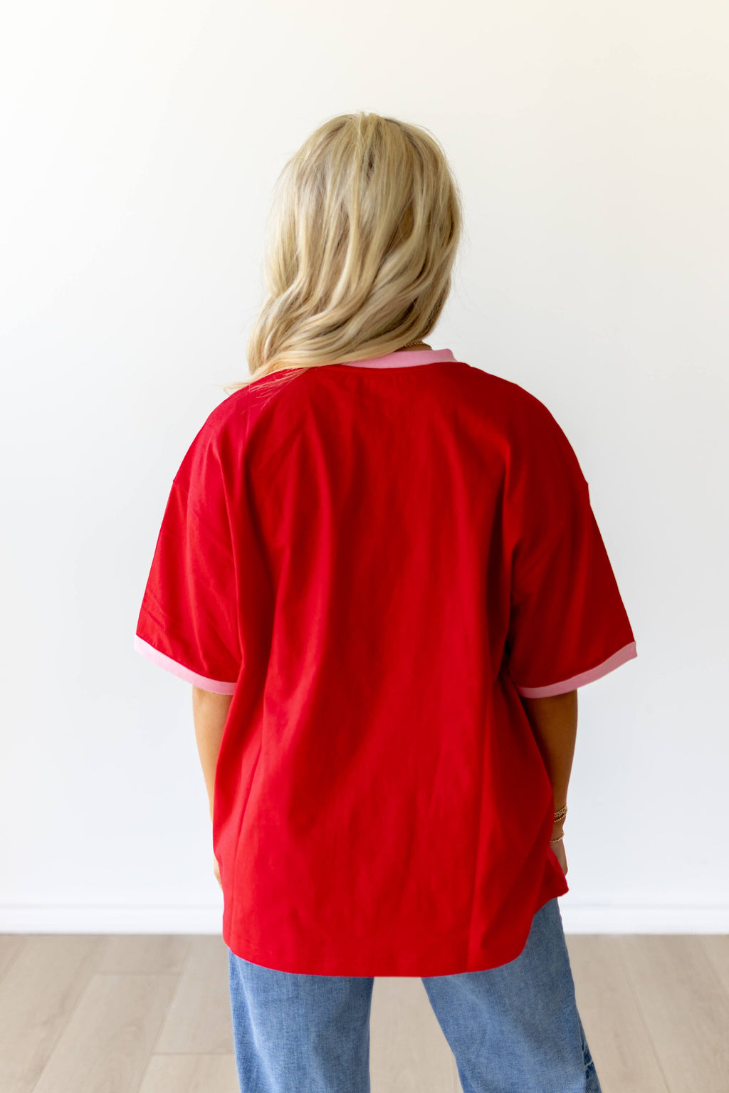 JD104 RINGER-RED/PINK