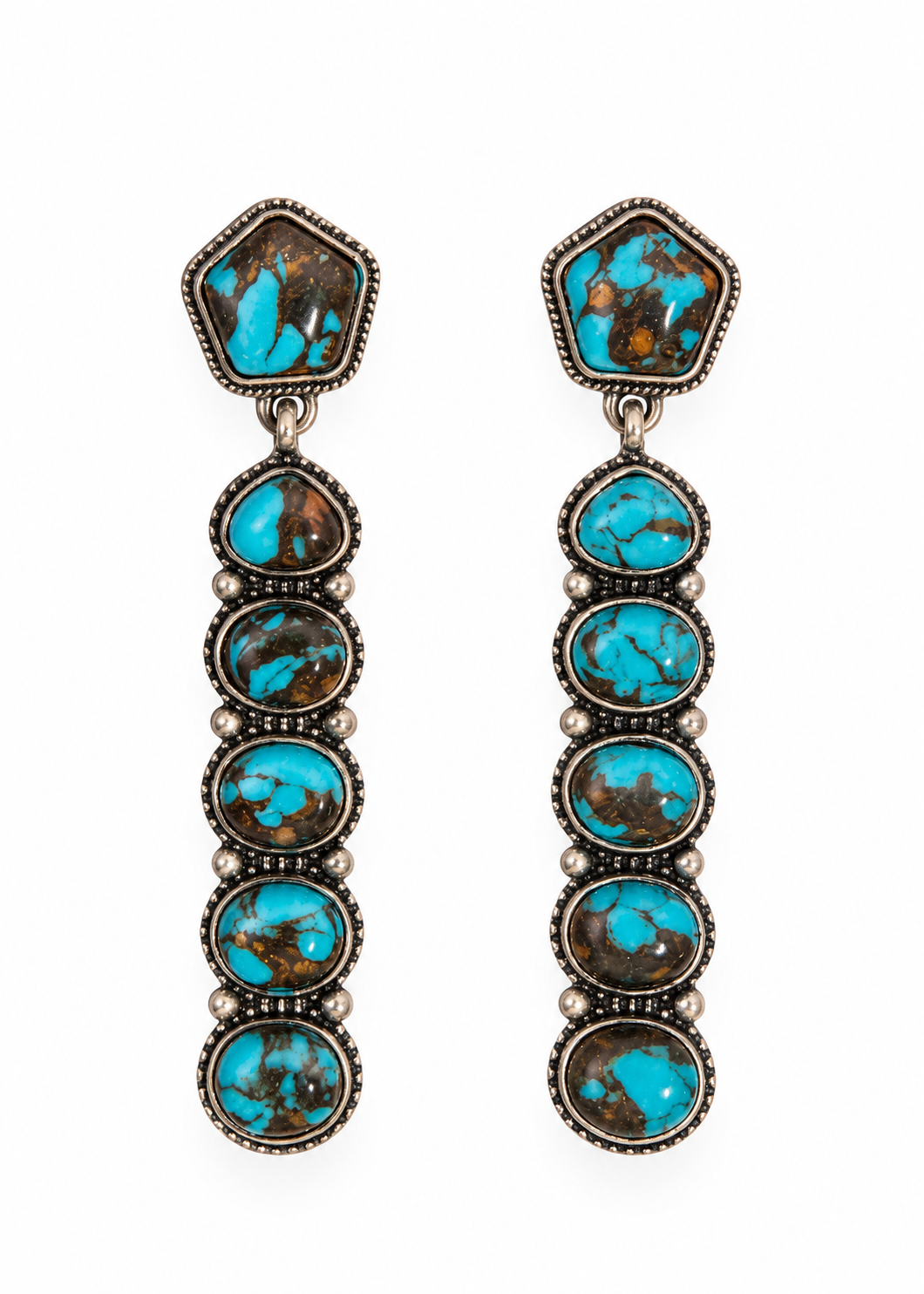 1028263 R3-91 TURQUOISE DANGLE ER