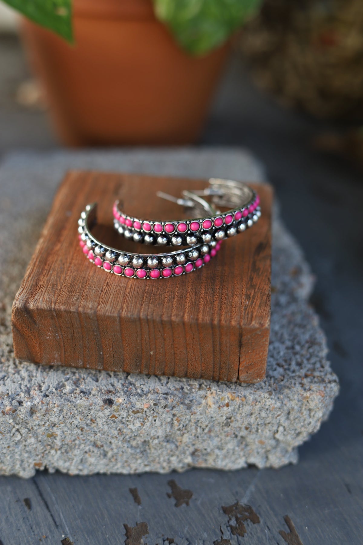 0719 R3-107 HALF / PINK HOOP ER